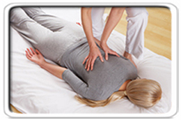 Shiatsu die japanische Fingerdruck Massage